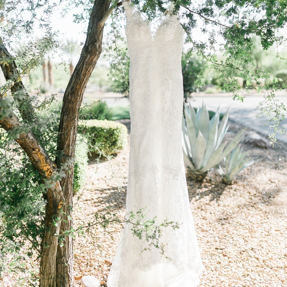 Form Fitting, Beautiful Wedding Dress!